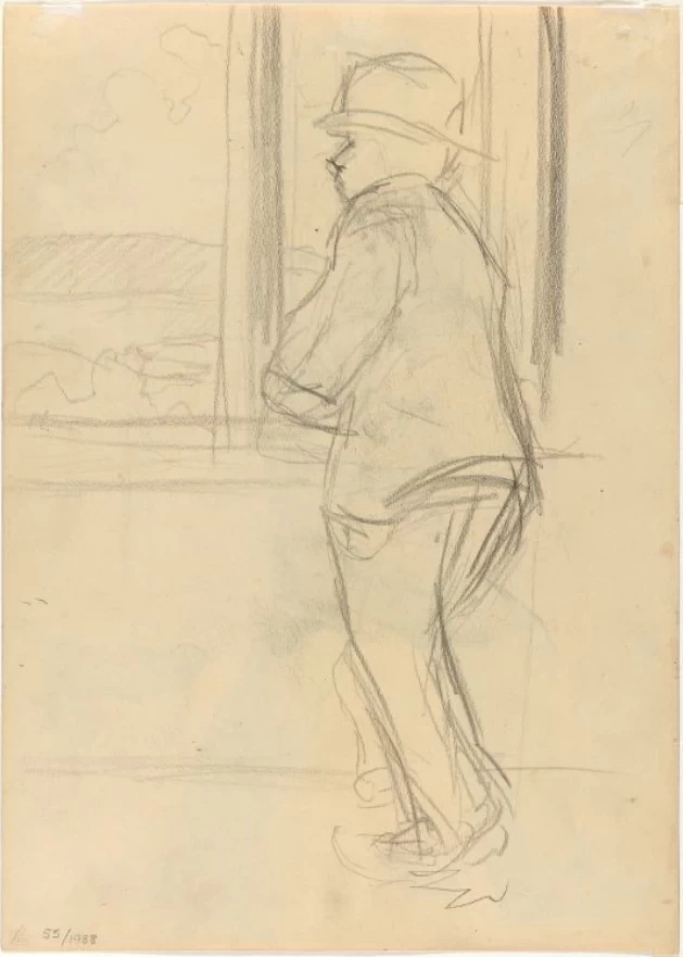 Uomo alla finestra - The National Museum, Oslo